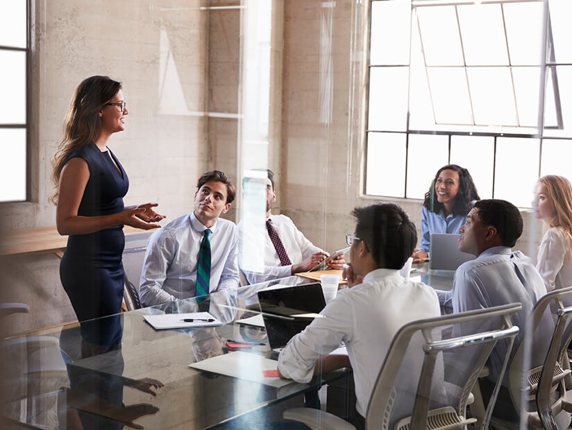 stock photo teamwork meeting tablet and business people in office workplace collaboration technology and 2251938325 2 4