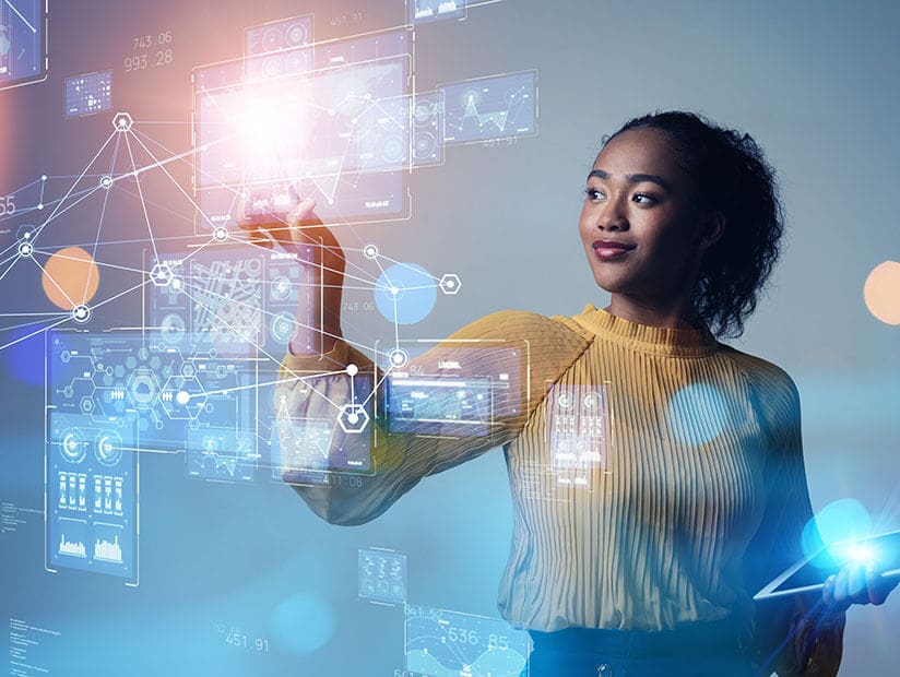 Chapter 02 - The Dual Role of AI Applications in Finance 7 digital transformation concept